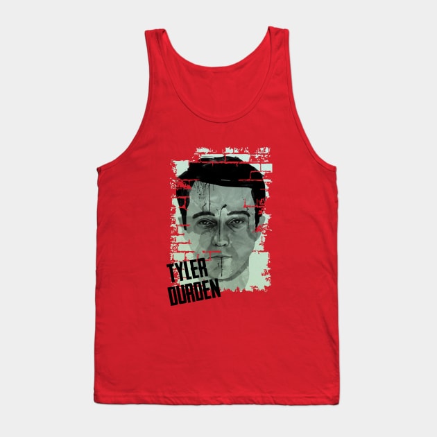 Tyler Durden wall Tank Top by Finito_Briganti